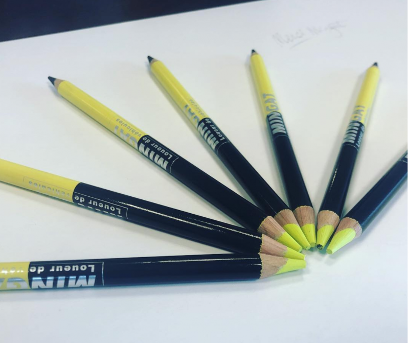 Crayons bi-color Lyon
