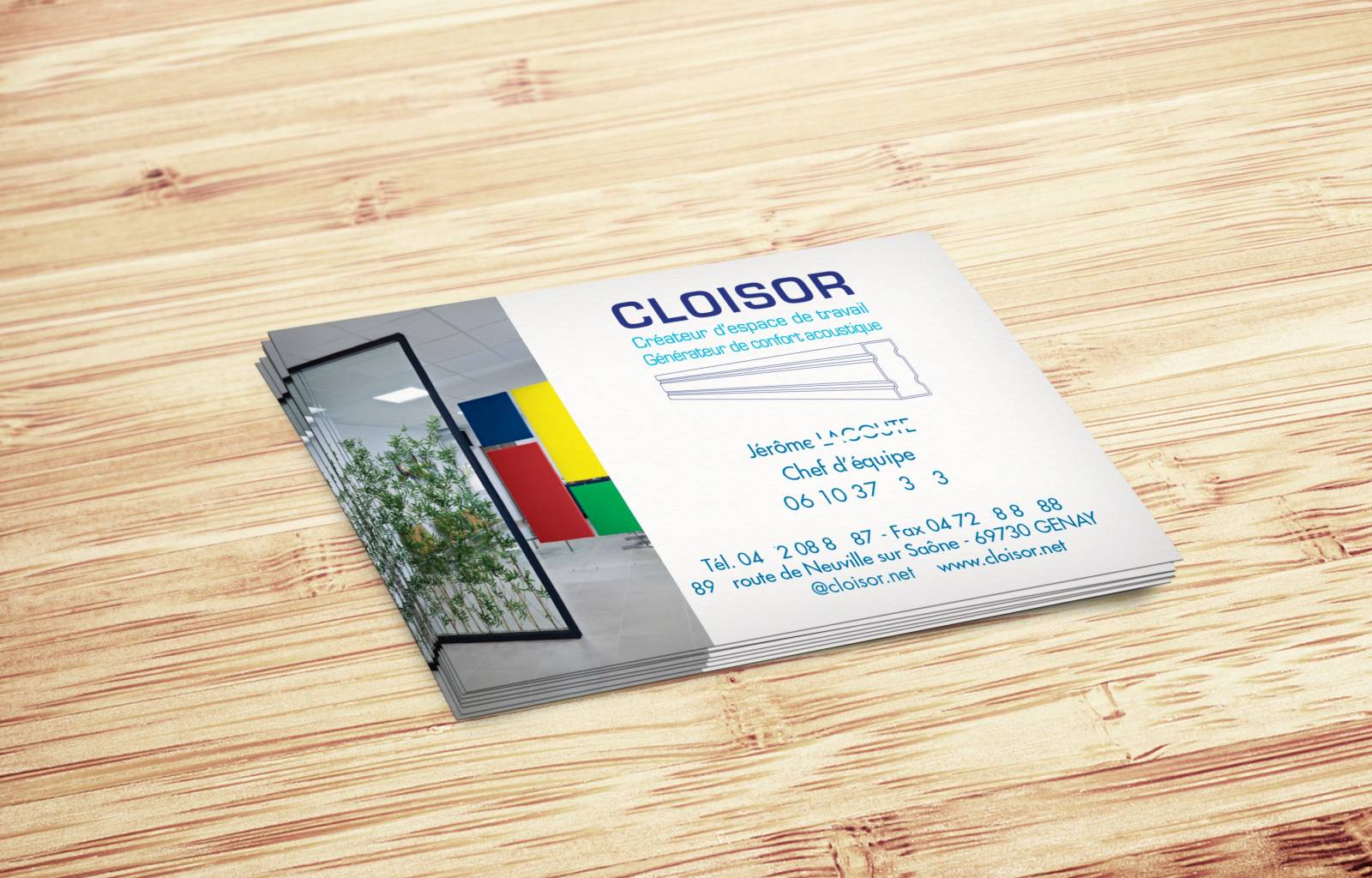 Devis carte de visite Rillieux, Villeurbanne, Lyon