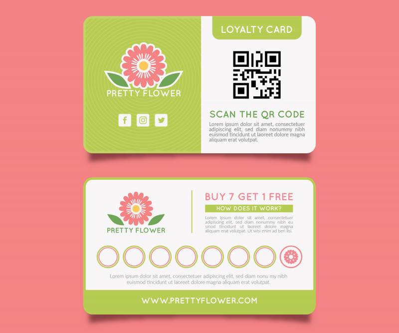 jolie carte de fidélité a Lyon