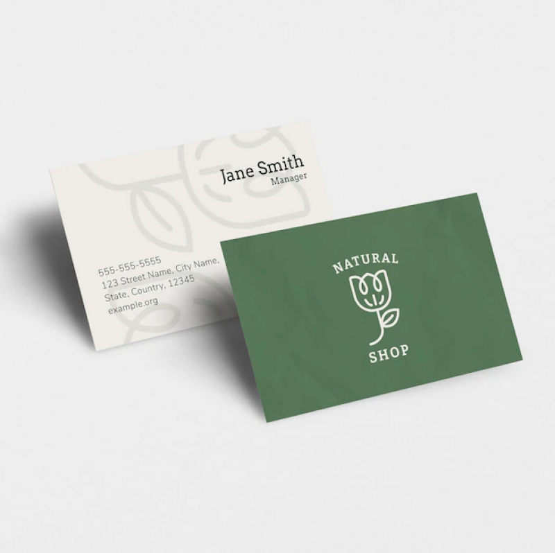 jolie carte de visite a Villeurbanne