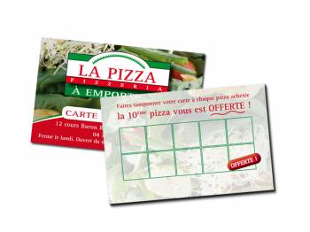 Création de carte de fidélité
