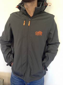 Veste transformer SOFTSHELL personnalisable à Lyon