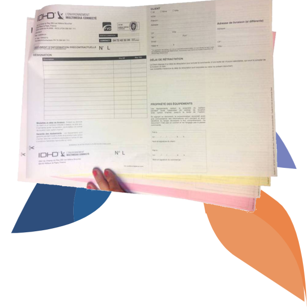 Bon de commande sur Lyon