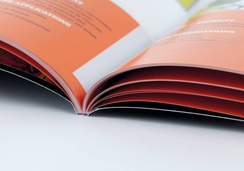 Fournisseur de Catalogue à dos carré collé à Saint Priest