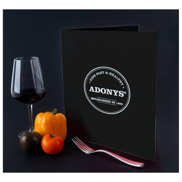 Menu dépliant restaurant à Lyon