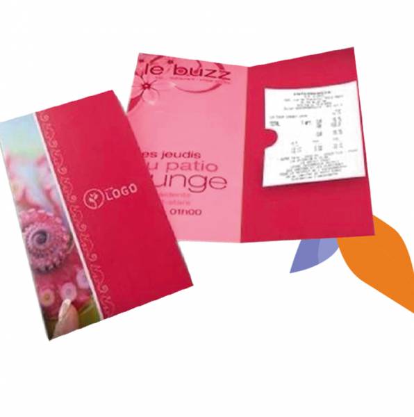 Jolie porte addition pour restaurant à Lyon