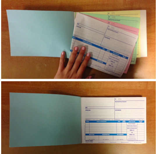 Carnet numéroté autocopiant Décines
